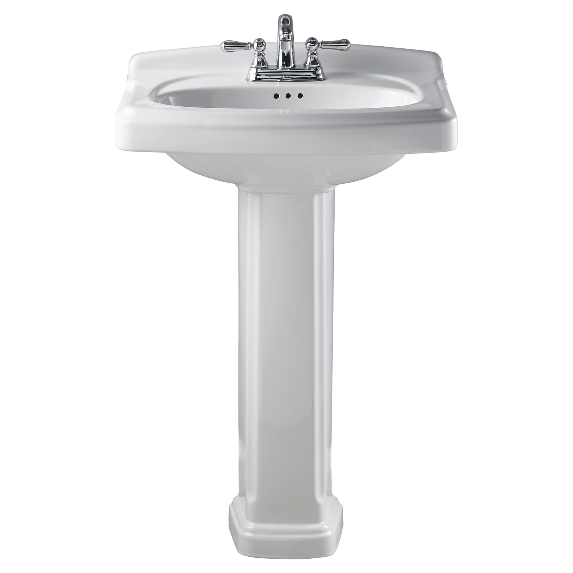 Portsmouth® 4-Inch Centerset Pedestal Sink Top and Leg Combination